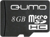 Карта памяти microSD (T-Flash) 8ГБ QUMO Class10 Без адаптера RTL