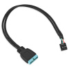 Кабель USB2 - USB3 9pin/19pin, 0.3m CC-U3U2-01 Cablexpert